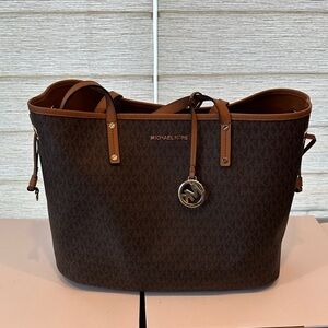 Michael Kors Dark Brown Signature Tote